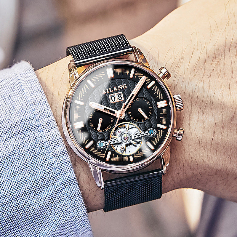 Tourbillon Automatic Mechanical Watch