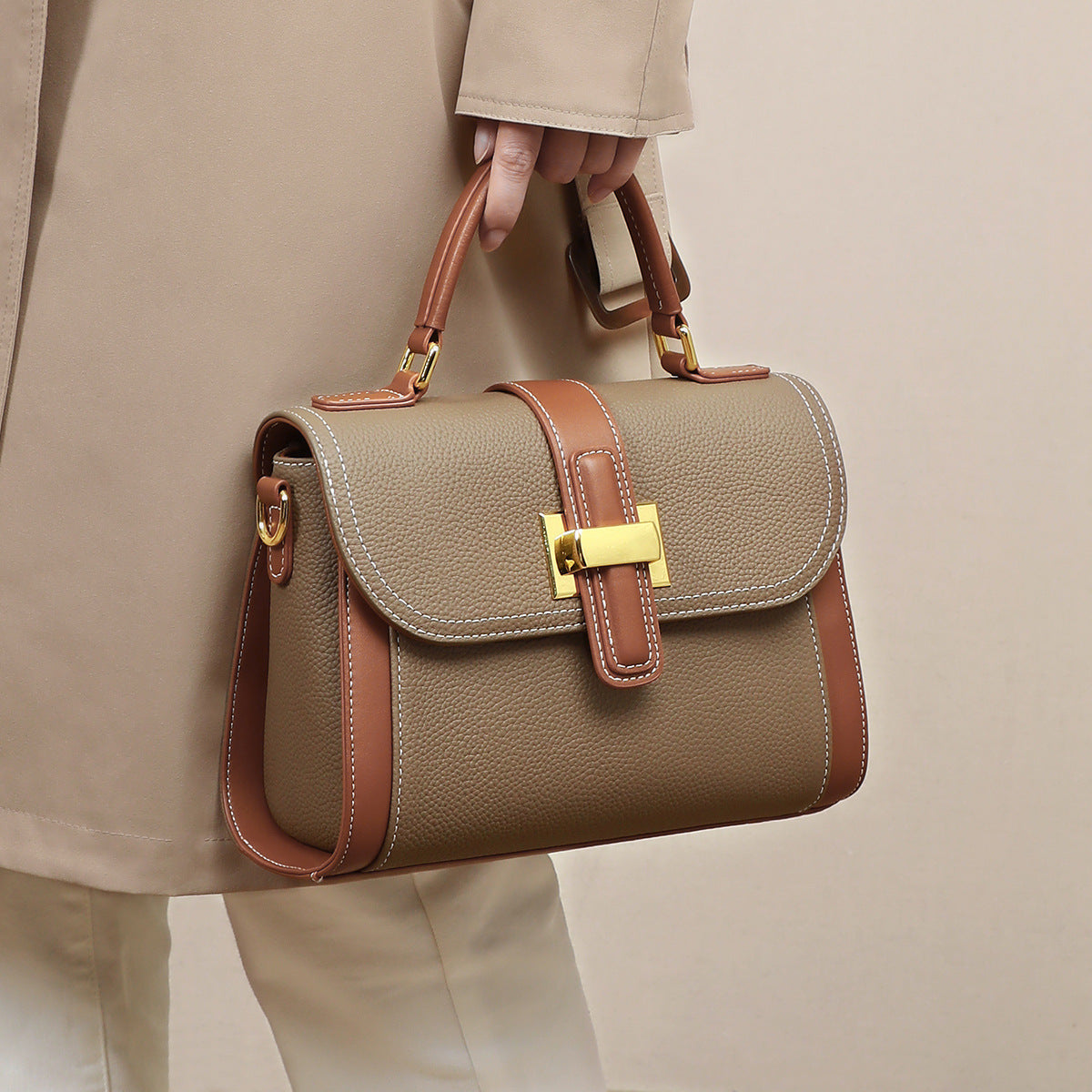 luxury one-shoulder handbag