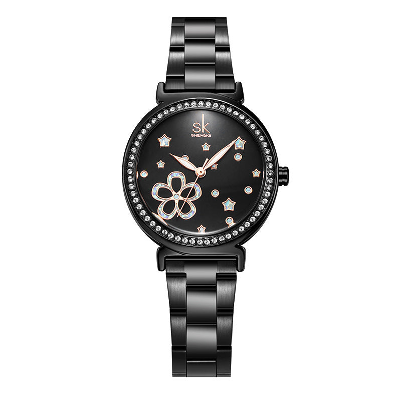 Diamond Quartz Watch
