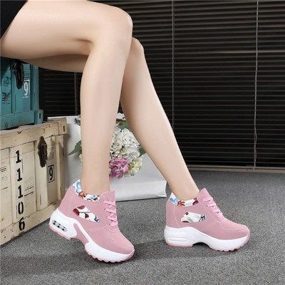 height-increasing wedge platform sports shoes