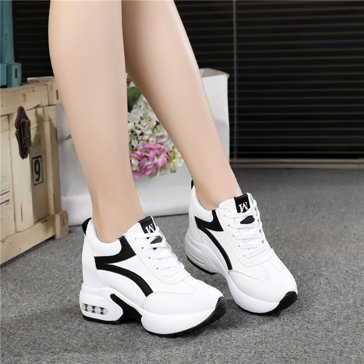 height-increasing wedge platform sports shoes