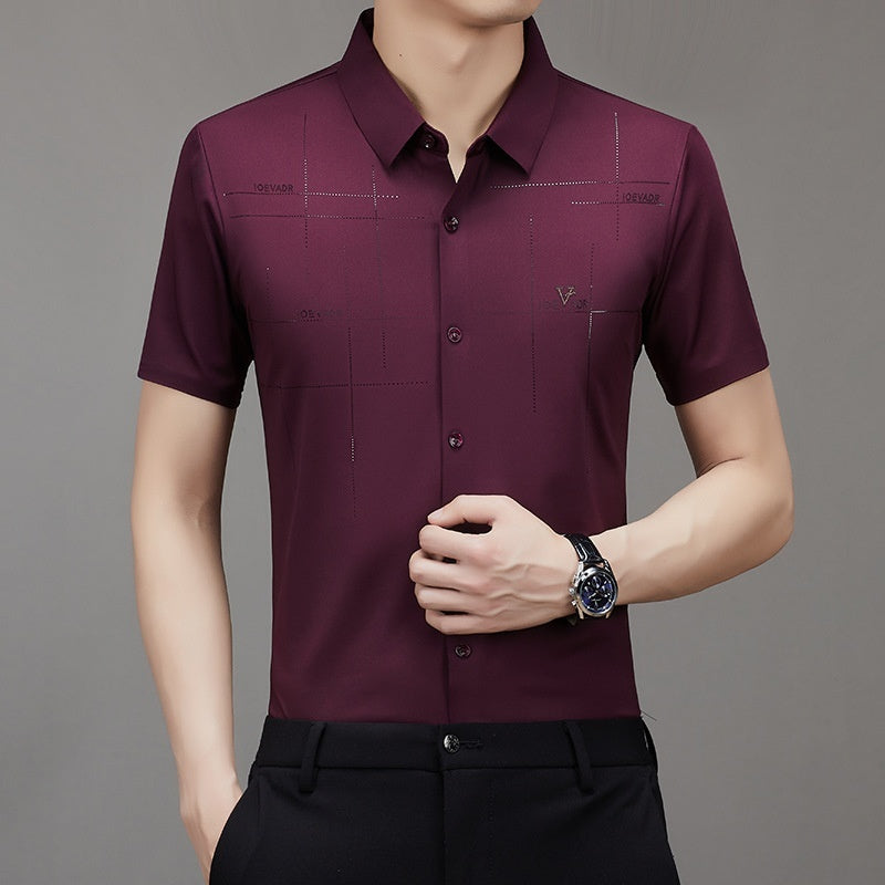 Short-Sleeved Seamless Shirt