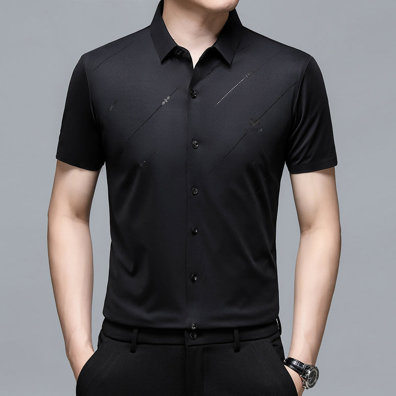 Short-Sleeved Seamless Shirt