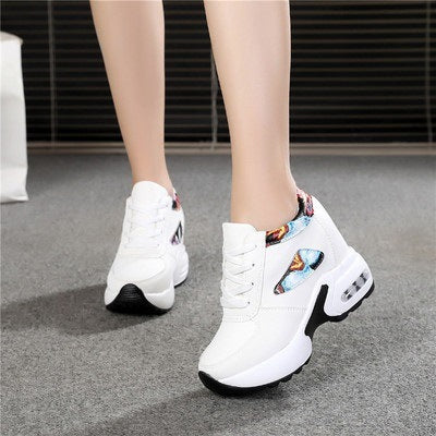height-increasing wedge platform sports shoes