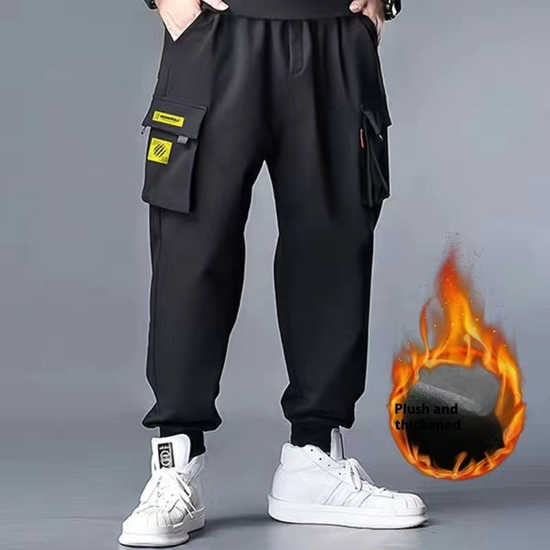 Plus Size Polyester Casual Work Pants