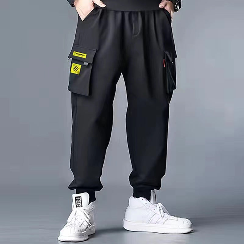 Plus Size Polyester Casual Work Pants
