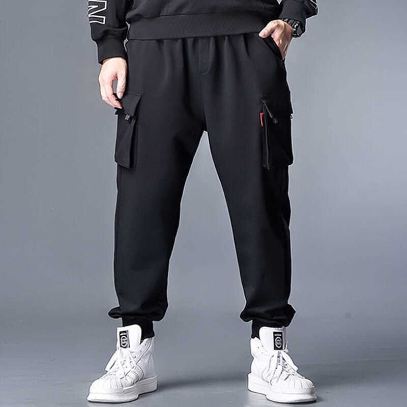 Plus Size Polyester Casual Work Pants