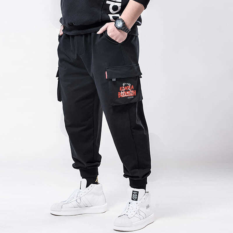 Plus Size Polyester Casual Work Pants