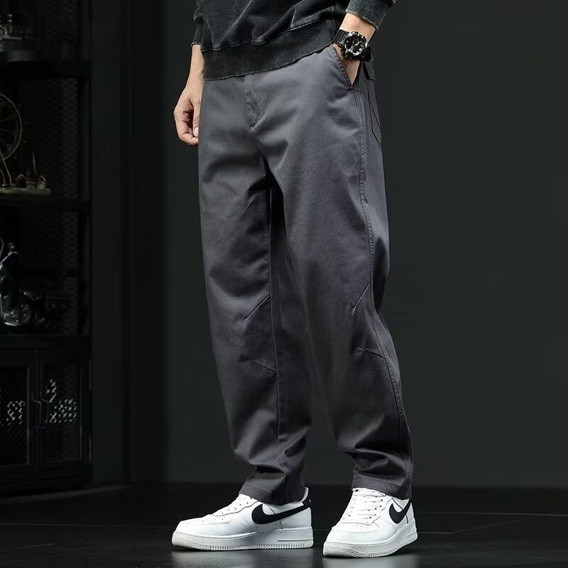 American Style Loose Straight Casual Pants for men