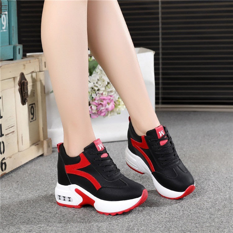 height-increasing wedge platform sports shoes