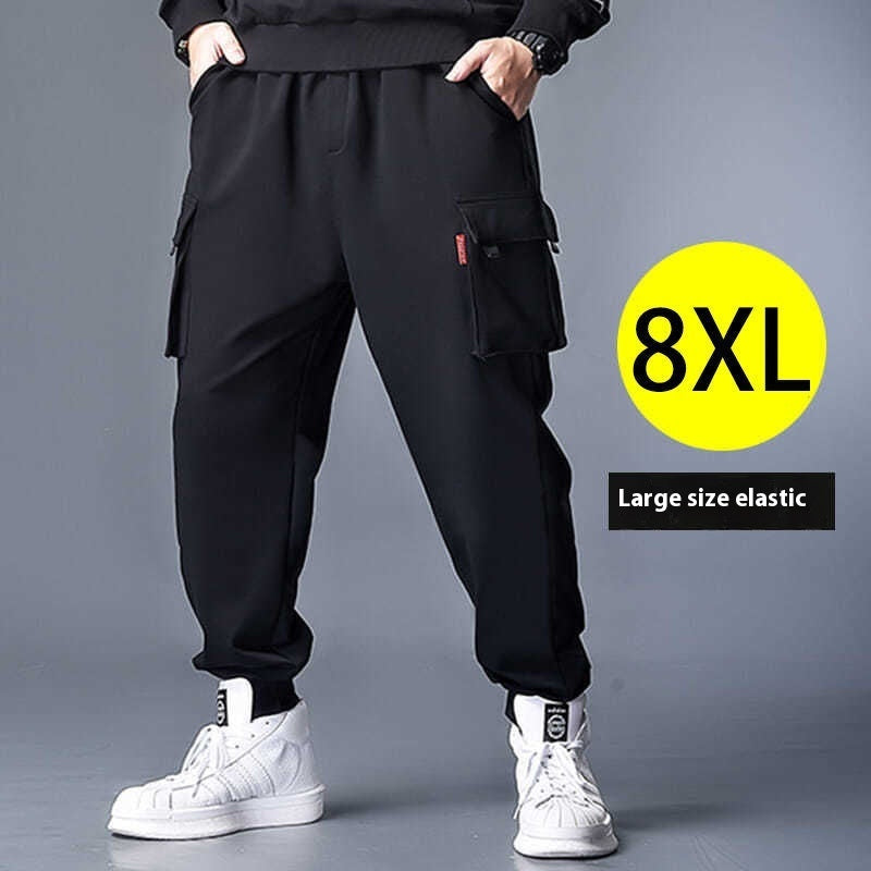 Plus Size Polyester Casual Work Pants